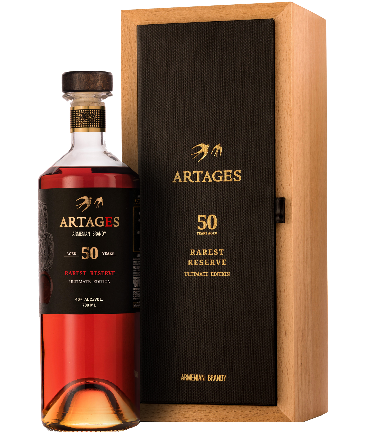ARTAGES BRANDY RAREST RESERVE ULTIMATE EDITION ARMENIA 50YR 700ML LIQ