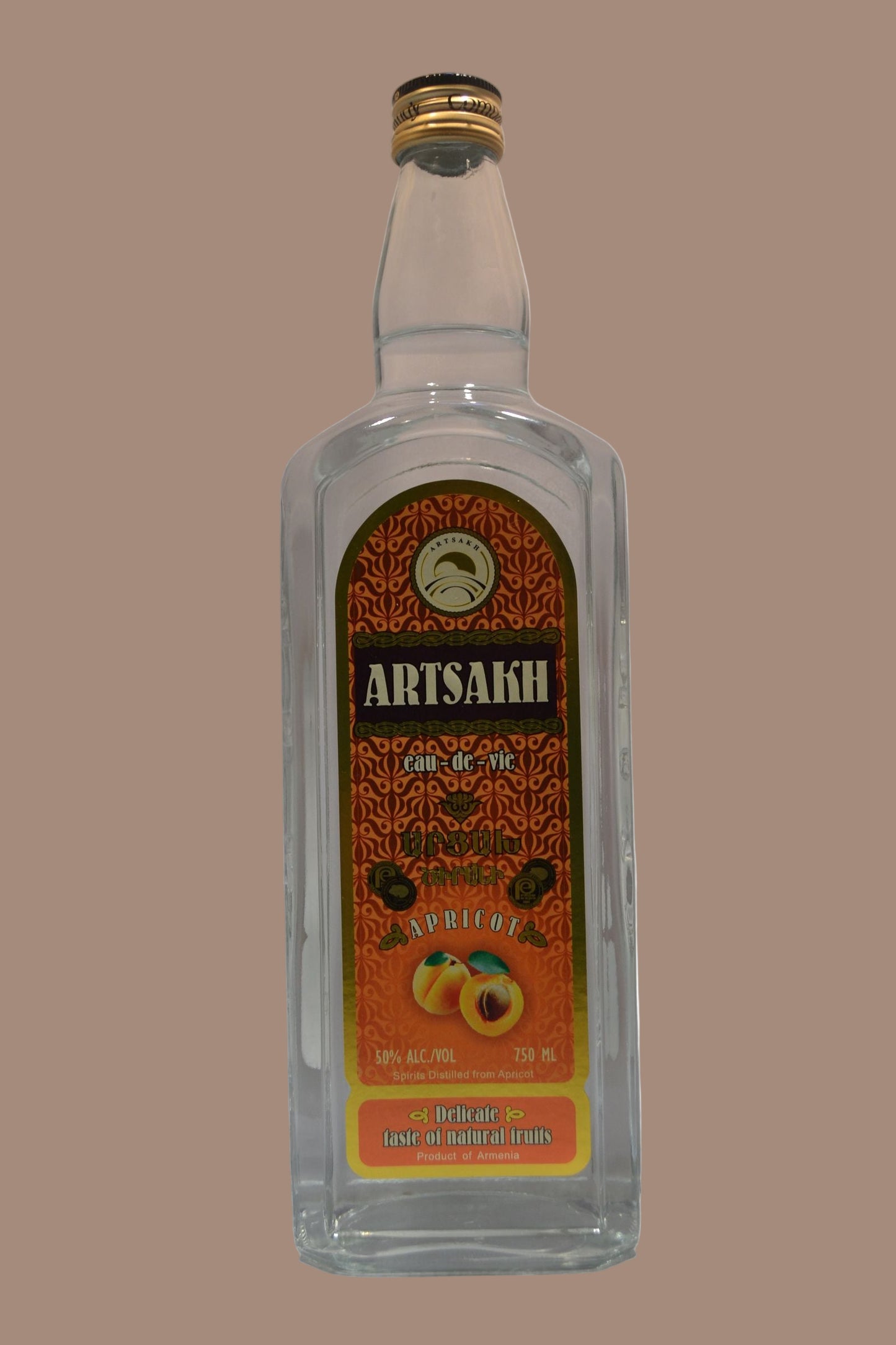 ARTSAKH VODKA APRICOT 100PF ARMENIAN 750ML Spirits