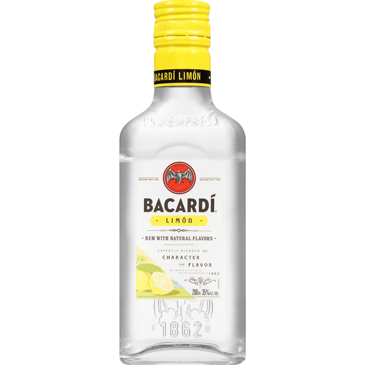 BACARDI RUM LIMON 375ML Spirits