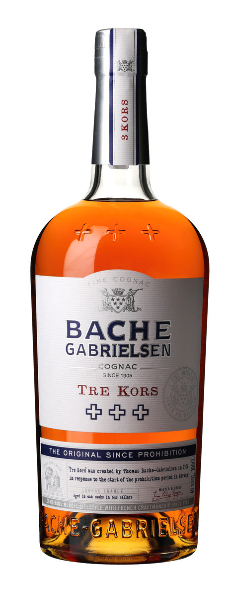 BACHE GABRIELSEN TRE KORS COGNAC VS FRANCE 700ML Spirits