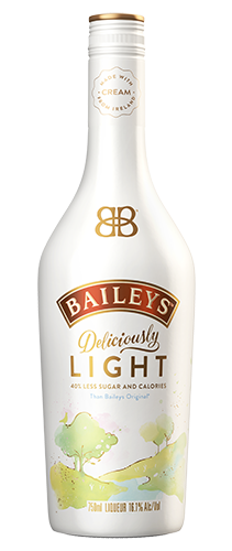 BAILEYS IRISH CREAM DELICIOUSLY LIGHT 750ML Spirits