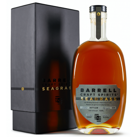 BARRELL CRAFT SPIRITS SEAGRASS WHISKEY RYE CASK STRENGTH GREY LABEL KENTUCKY 16YR 750ML Spirits