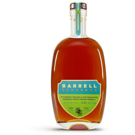 BARRELL SEAGRASS WHISKEY RYE FINISHED IN RUM & BRANDY BARRLES KENTUCKY 750ML Spirits