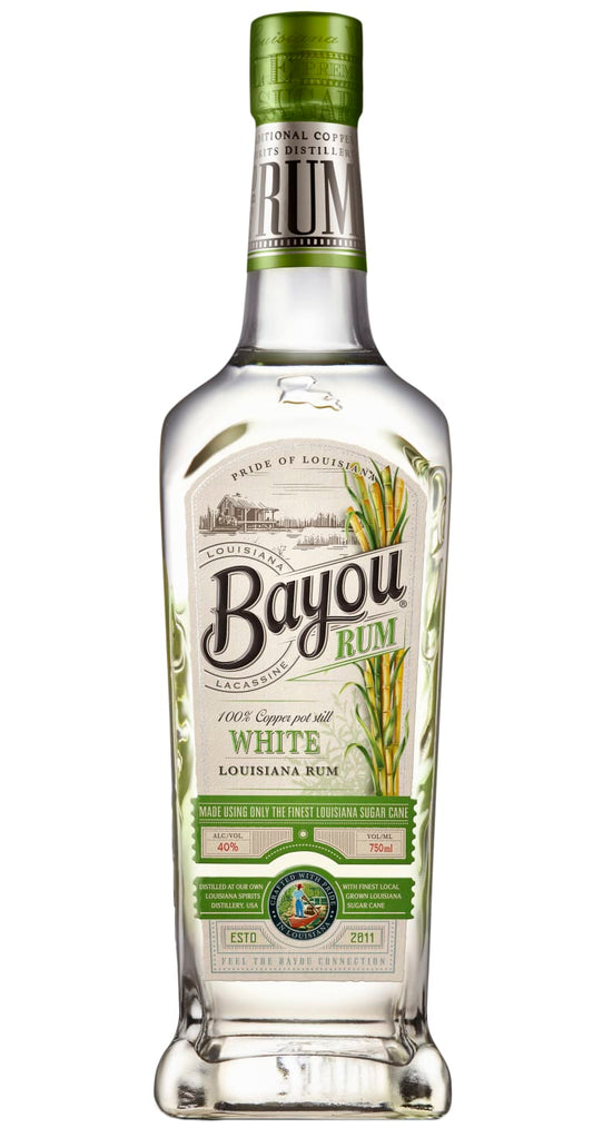 BAYOU RUM WHITE LOUISIANA 750ML Spirits