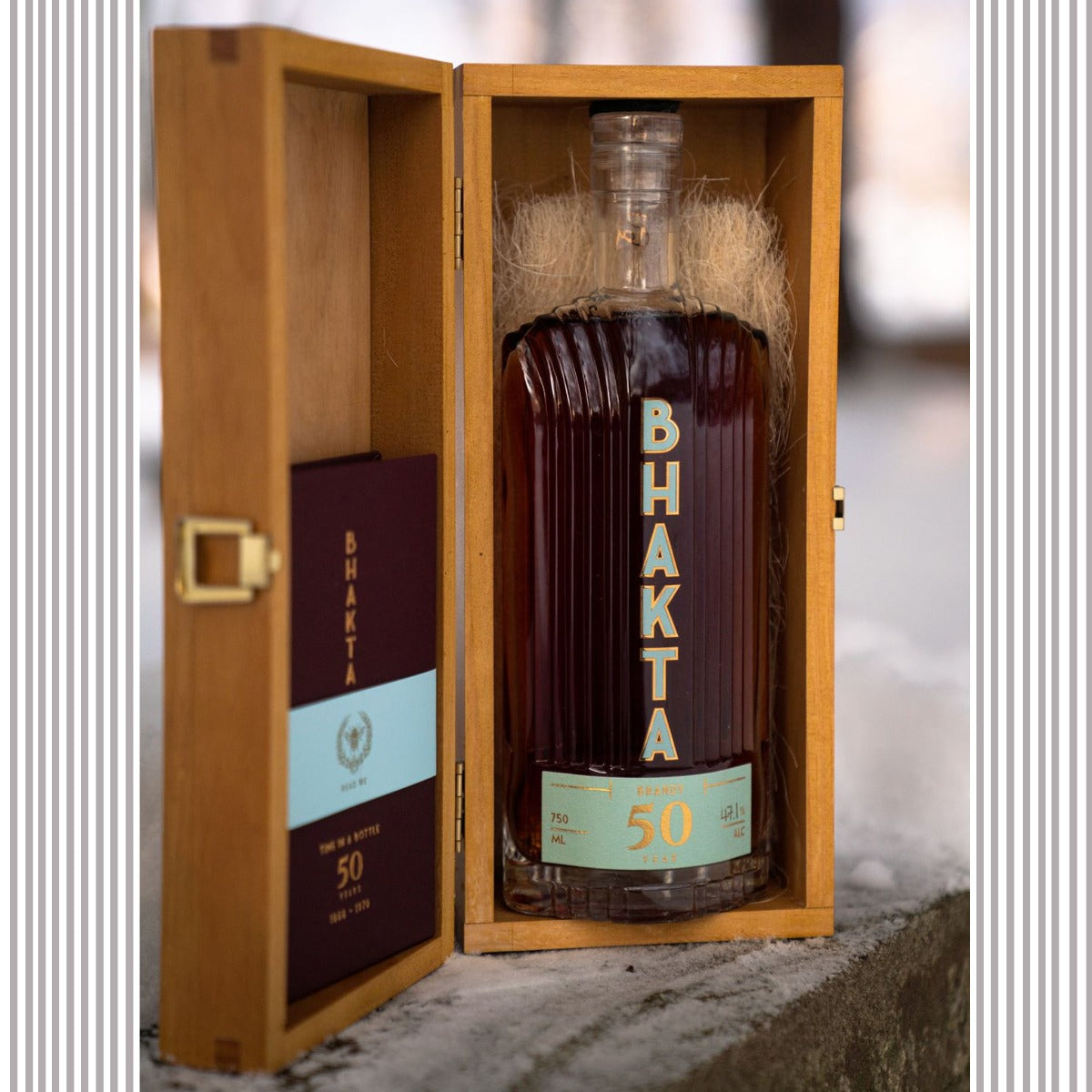 BHAKTA ARMAGNAC FINISHED IN ISLAY WHISKY CASKS FRANCE 50YR 750ML Spirits