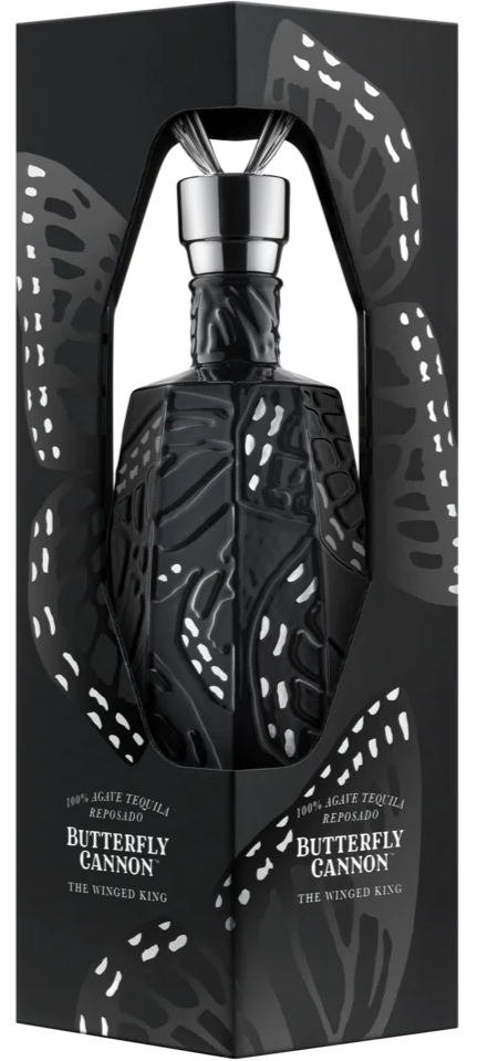 BUTTERFLY CANNON TEQUILA REPOSADO THE WINGED KING 750ML LIQ