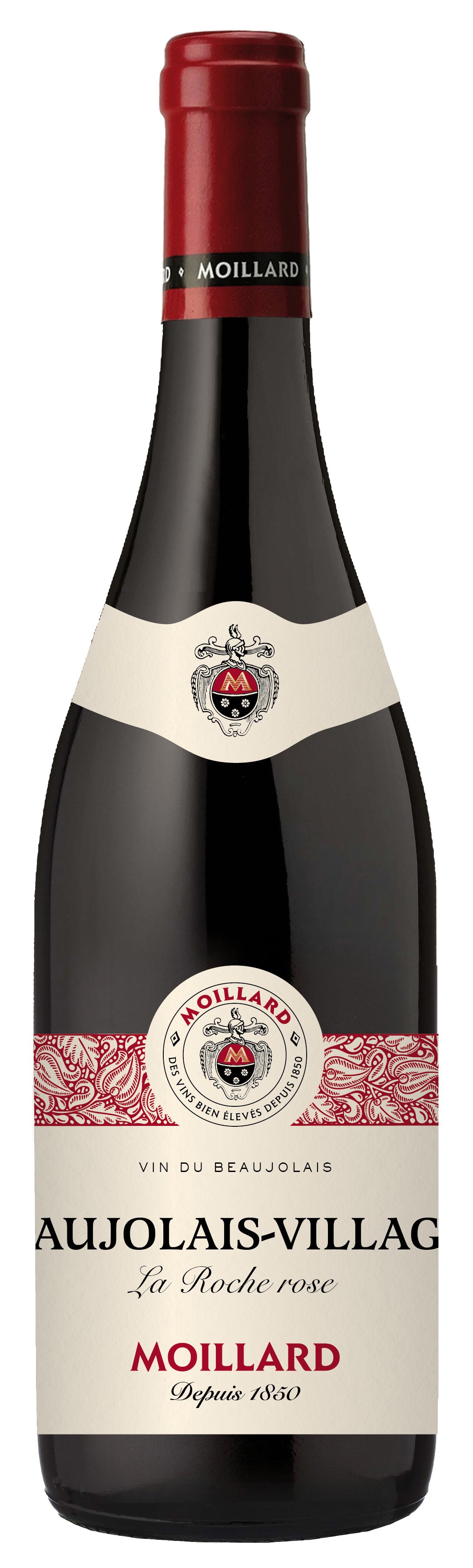 MOILLARD BEAUJOLAS VILLAGES LA ROCHE ROSE FRANCE 2020 WINE