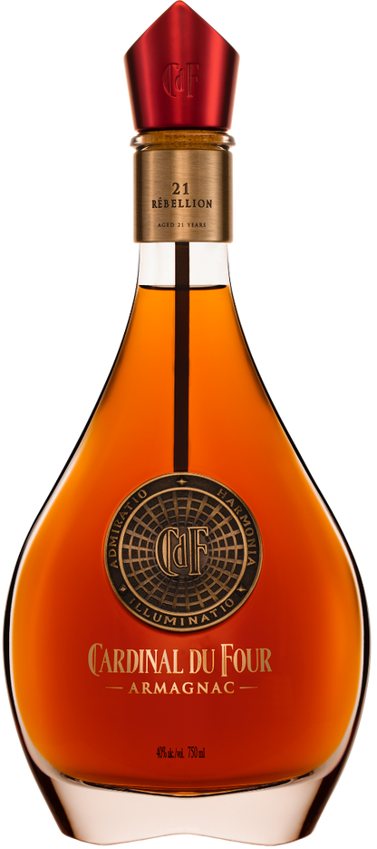 CARDINAL DU FOUR ARMAGNAC 21 REBELLION FRANCE 21YR 750ML Spirits