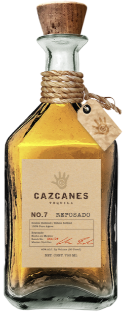 CAZCANES TEQUILA REPOSADO NO 7 ESTATE BOTTLED 750ML LIQ