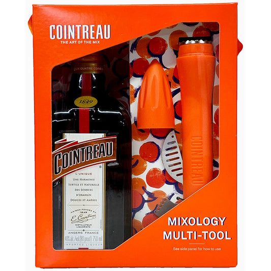 COINTREAU LIQUEUR MARGARITA EDITION GFT PK W/ MIXOLOGY MULTI TOOL 750ML Spirits