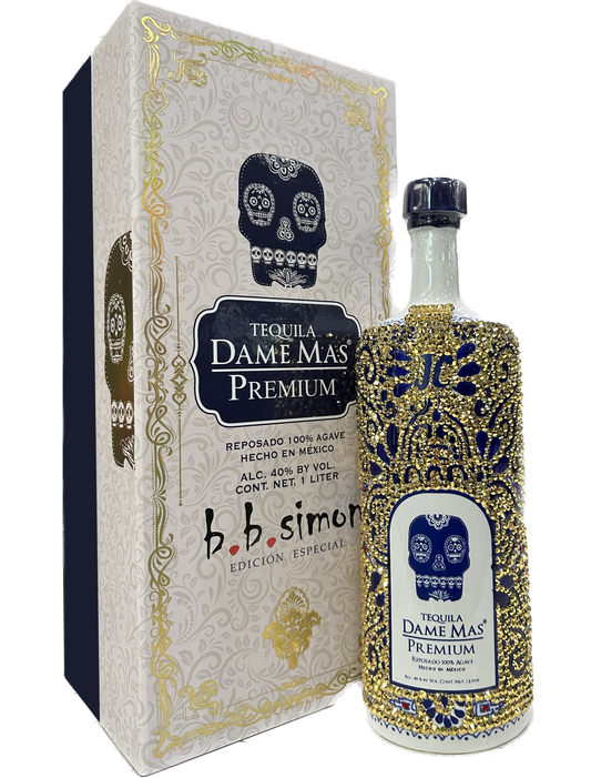 DAME MAS TEQUILA PREMIUM REPOSADO B B SIMON EDICION ESPECIAL 1 LI LIQ