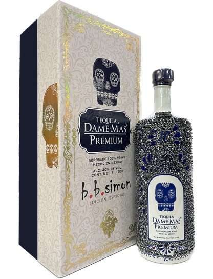 DAME MAS TEQUILA PREMIUM REPOSADO B B SIMON EDICION ESPECIAL 1 LI LIQ Silver