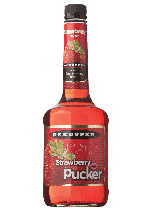 DEKUYPER PUCKER STRAWBERRY 1LI Spirits