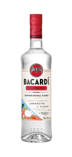 BACARDI RUM DRAGONBERRY 750ML Spirits