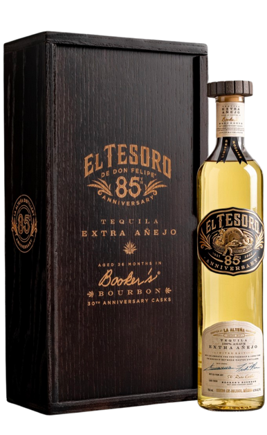 EL TESORO TEQUILA EXTRA ANEJO 85TH ANNIVERSARY 750ML LIQ