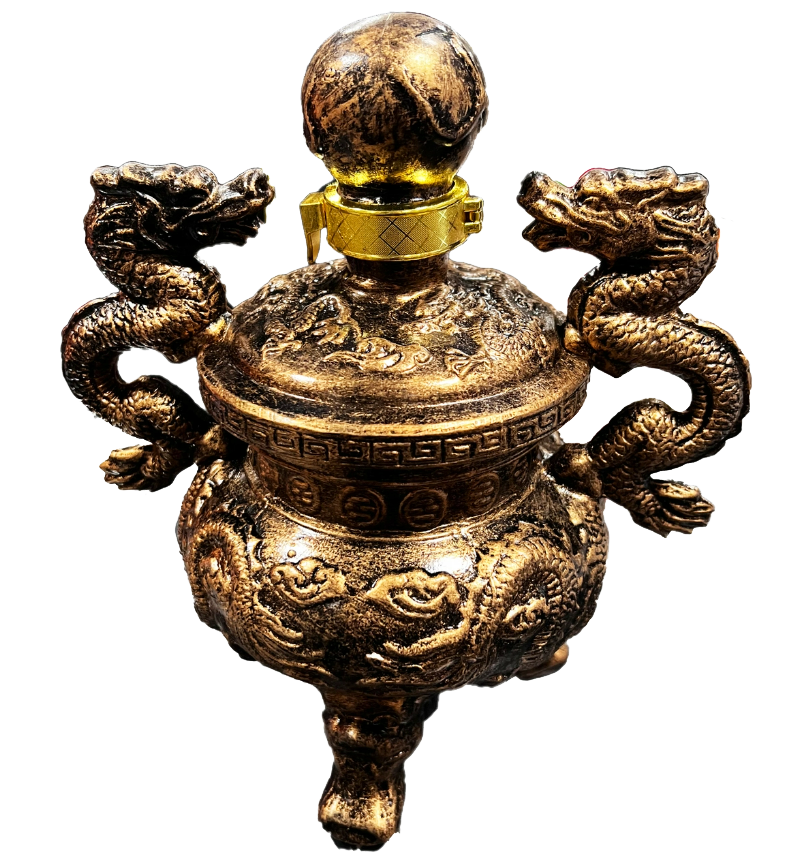 GOALONG DRAGON DING WHISKEY SINGLE MALT TRIPOD CHINA 5YR 750ML LIQ