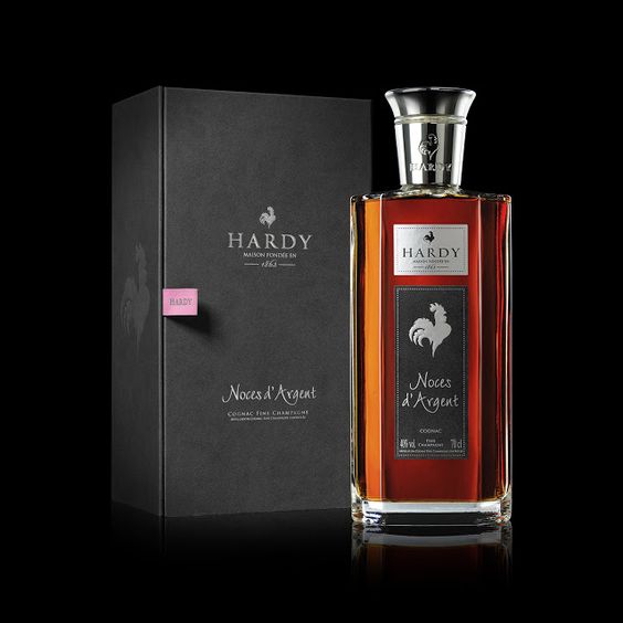 HARDY COGNAC NOCES D' ARGENT FINE CHAMPAGNE FRANCE 750ML Spirits