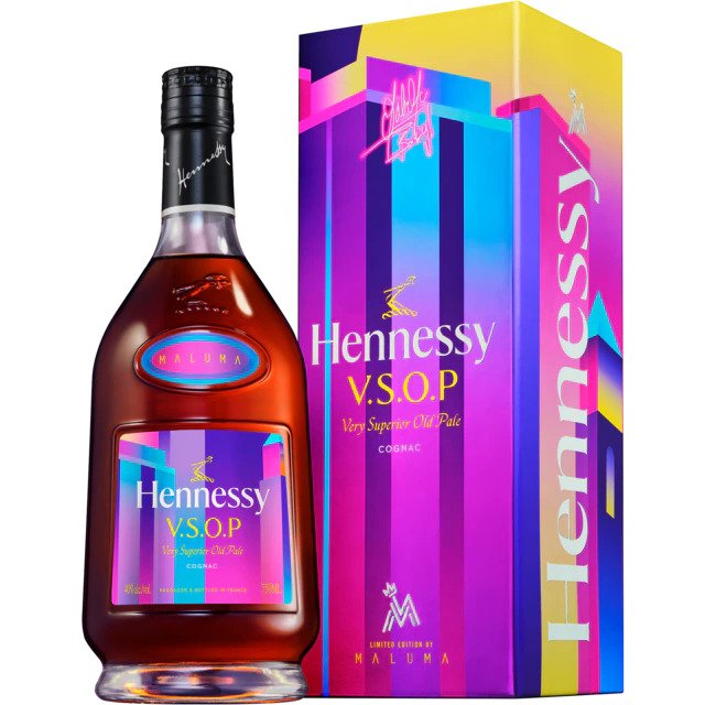HENNESSY COGNAC VSOP LIMITED EDITION BY MALUMA FRANCE 750ML Spirits