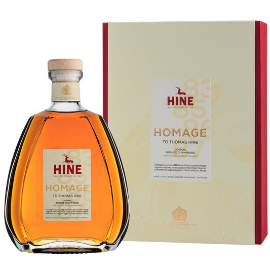 HINE HOMAGE COGNAC GRANDE CHAMPAGNE FRANCE 750ML Spirits