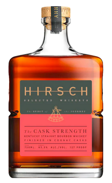 HIRSCH BOURBON FINISHED IN COGNAC CASKS STRENGTH KENTUCKY 750ML LIQ