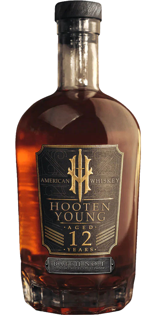 HOOTEN YOUNG WHISKEY BATCH NO 1 INDIANA 12YR 750ML