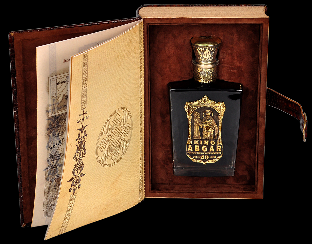 IJEVAN KING ABGAR BRANDY ARMENIA 40YR 750ML Spirits