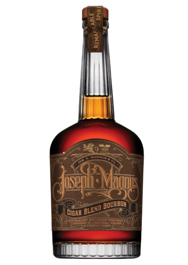 JOSEPH MAGNUS BOURBON CIGAR BLEND FINISHED IN ARMEGNAC SHERRY & COGNAC CASKS INDIANA 750ML Spirits