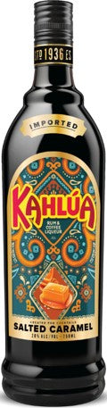 KAHLUA LIQUEUR COFFEE SALTED CARAMEL MEXICO 750ML Spirits