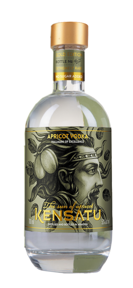 KENSATU BRANDY APRICOT ARMENIA 750ML Spirits