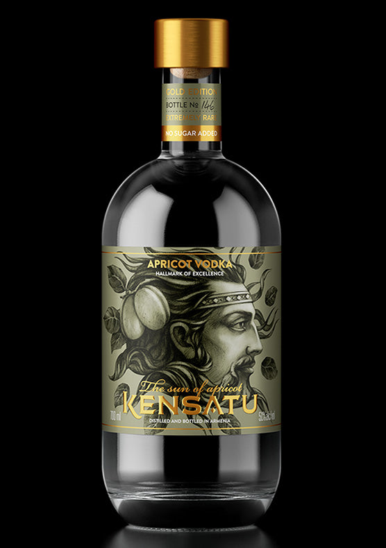 KENSATU BRANDY APRICOT ARMENIA 750ML Spirits