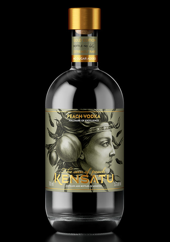 KENSATU BRANDY PEACH ARMENIA 750ML Spirits