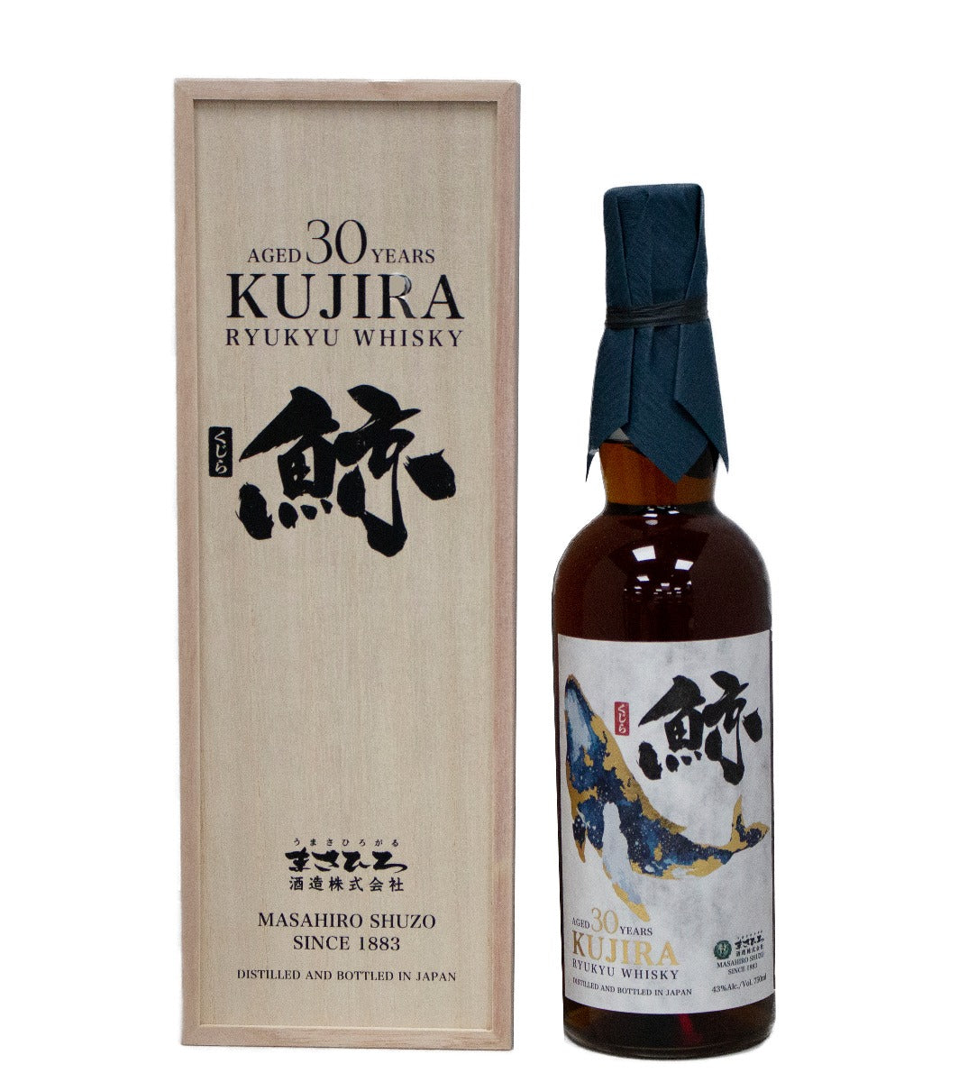 KUJIRA RYUKYU WHISKEY SINGLE GRAIN JAPAN 30YR 750ML Spirits