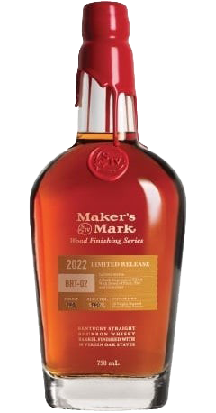 MAKERS MARK BOURBON WOOD FINISH SERIES BRT-02 LIMITED 2022 RELEASE KENTUCKY 750ML - Remedy Liquor