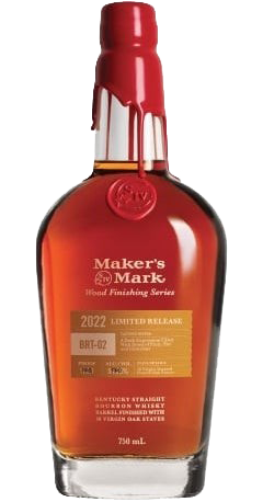 MAKERS MARK BOURBON WOOD FINISH SERIES BRT-02 LIMITED 2022 RELEASE KENTUCKY 750ML LIQ