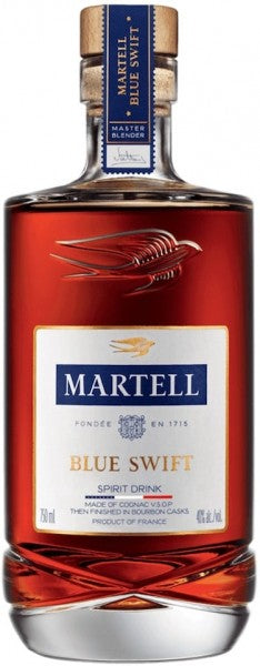 MARTELL COGNAC BLUE SWIFT VSOP FRANCE 750ML Spirits