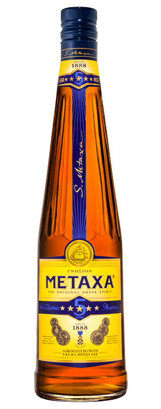 METAXA SPIRIT 5 STAR GREEK 750ML Spirits