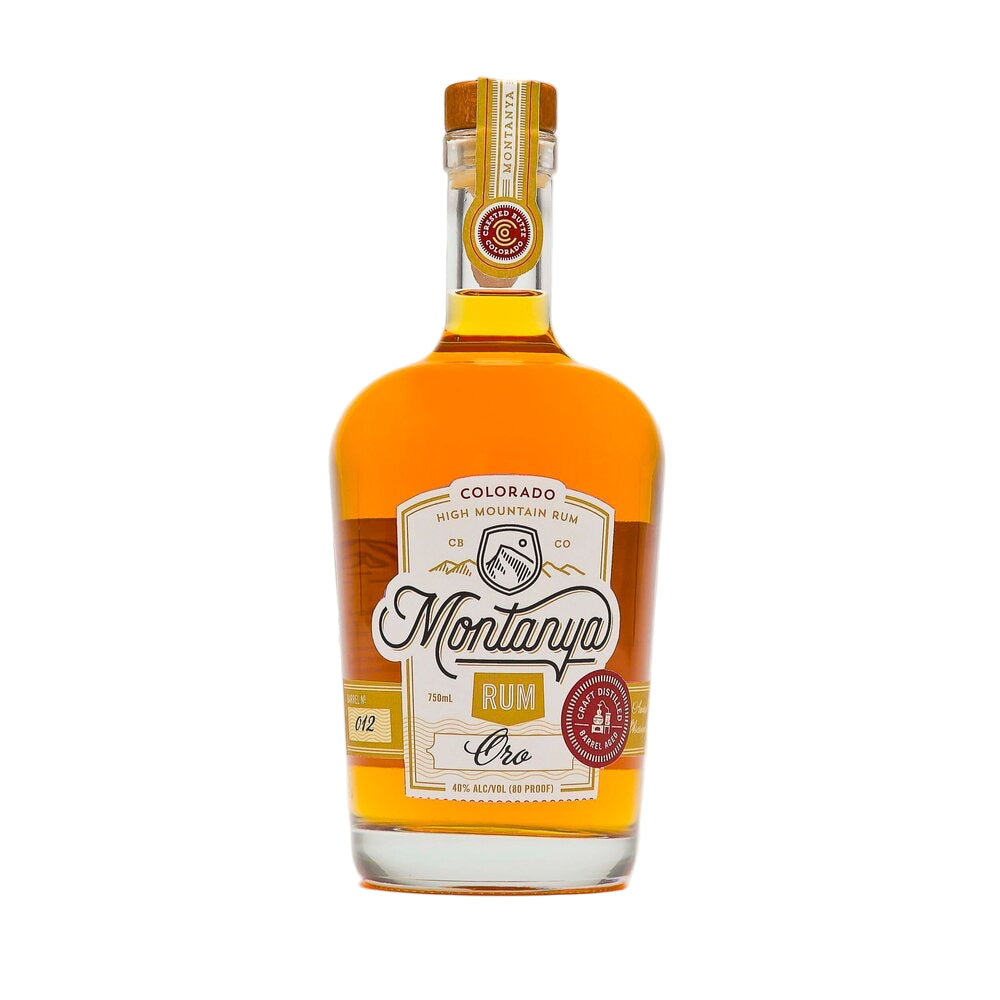 MONTANYA RUM ORO GOLD COLORADO 750ML Spirits