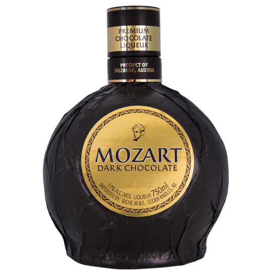 MOZART LIQUEUR DARK CHOCOLATE CREAM 750ML Spirits