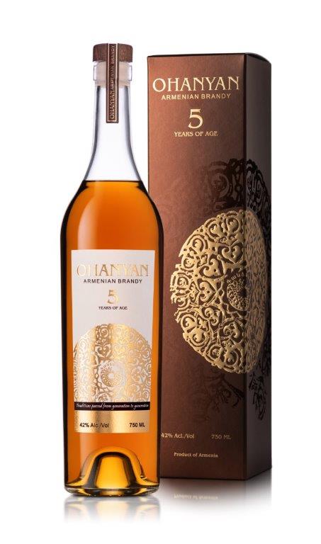 OHANYAN BRANDY ARMENIA 5YR 750ML Spirits