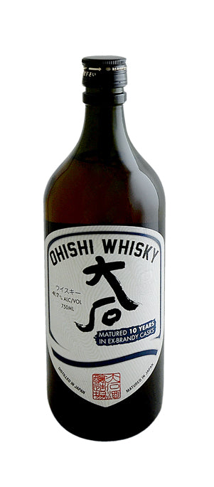 OHISHI WHISKY BRANDY CASK 10YR 84.4PF JAPAN 750ML Spirits