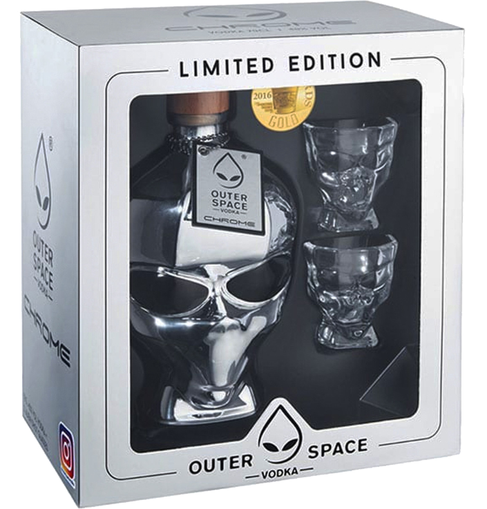 OUTER SPACE VODKA LIMITED EDITION FRANCE 750ML LIQ