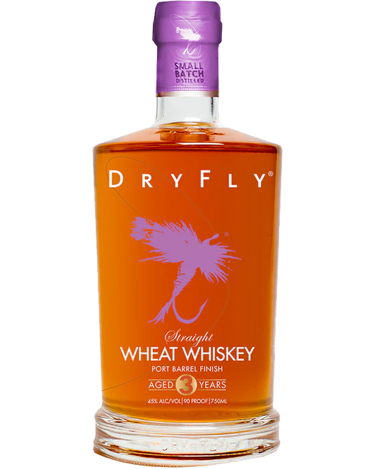 DRY FLY WHISKEY WHEAT PORT FINISHED WASHINGTON 3YR 750ML Spirits