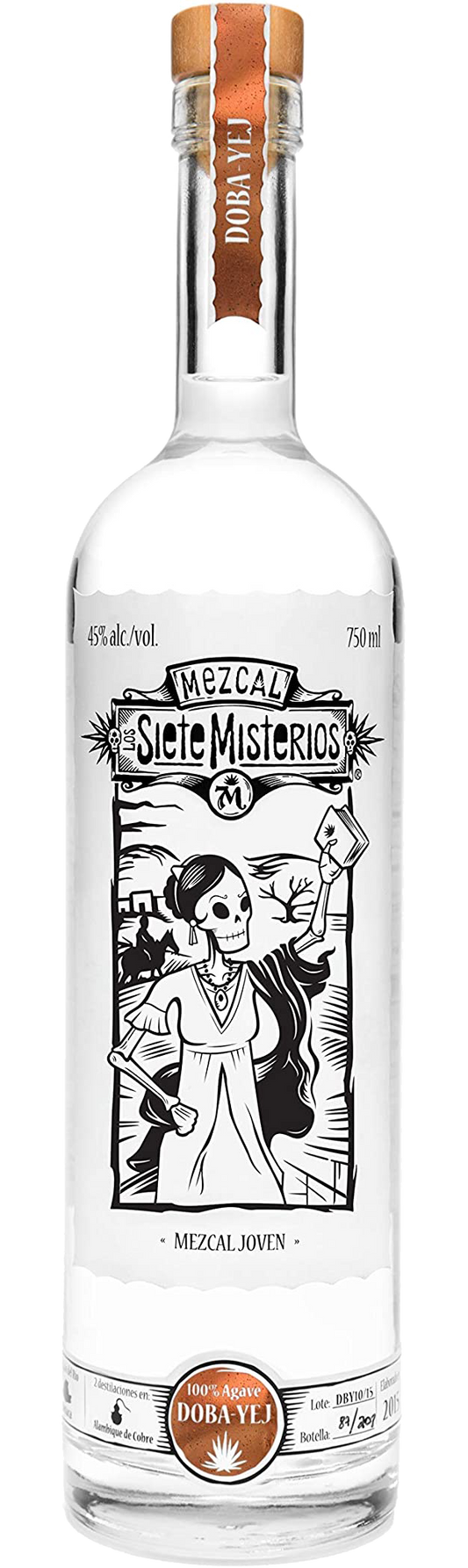 SIETE MISTERIOS MEZCAL JOVEN 90PF 750ML Spirits