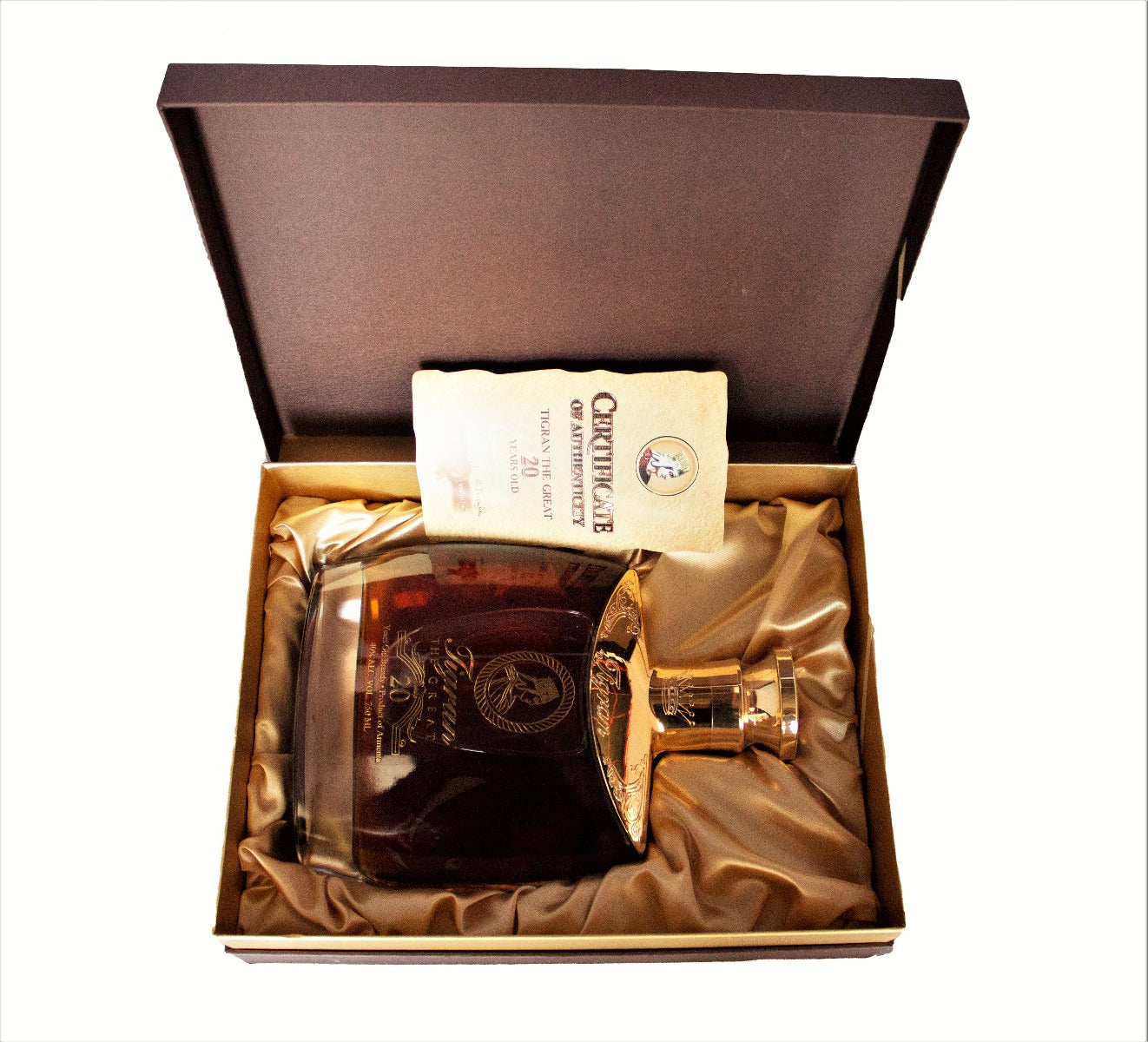 TIGRAN GREAT BRANDY ARMENIAN 20YR 750ML Spirits