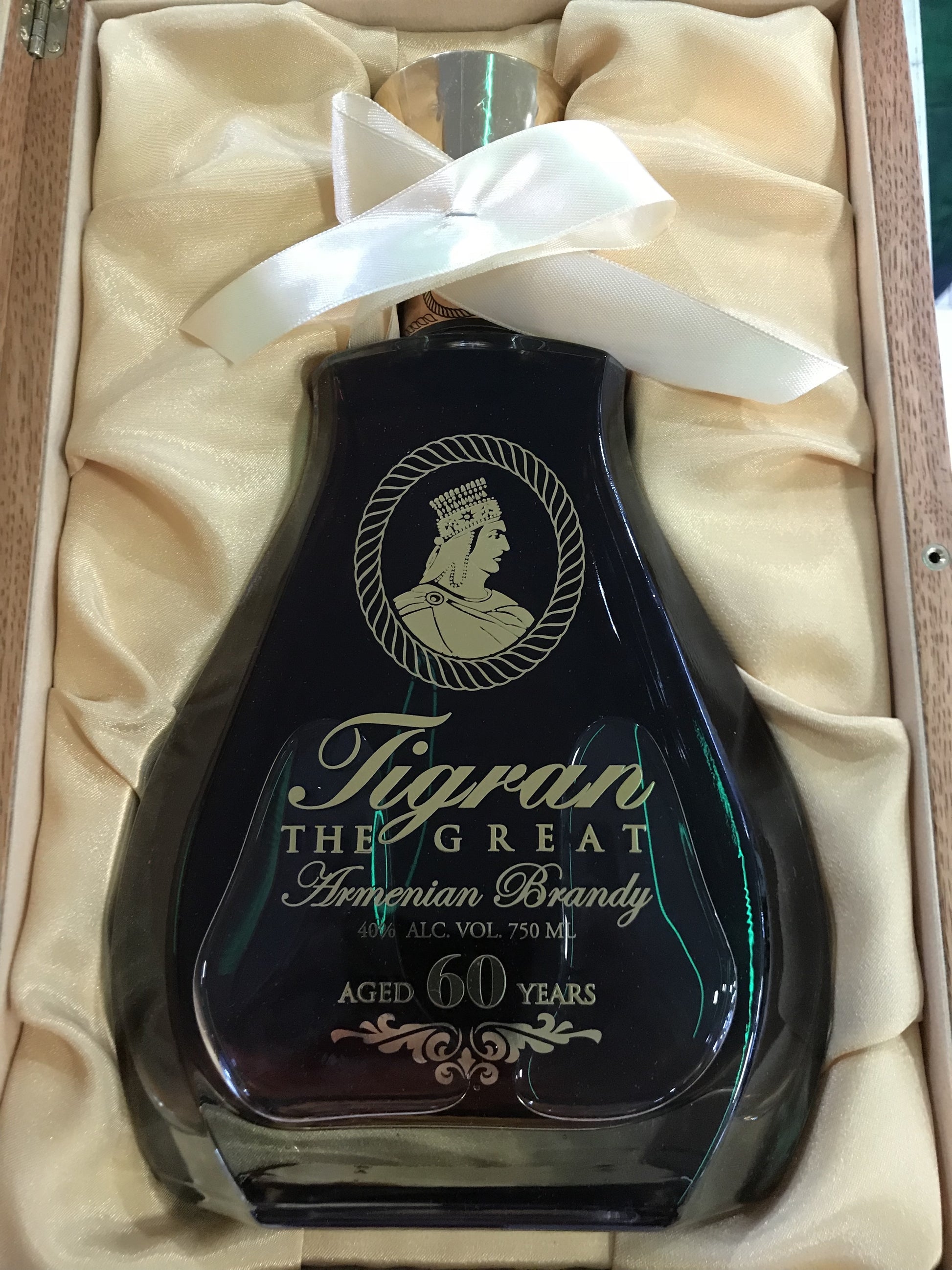 TIGRAN THE GREAT BRANDY ARMENIA 60YR 750ML Spirits