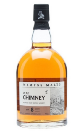 WEMYSS MALTS SCOTCH BLENDED PEAT CHIMNEY 8YR 750ML - Remedy Liquor