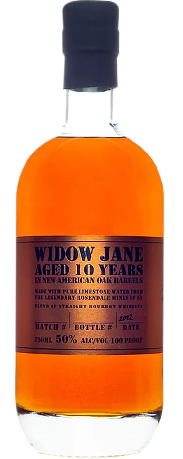 WIDOW JANE ANNIVERSARY EDITION BOURBON AGED IN AMERICAN OAK KENTUCKY 10YR 750ML LIQ