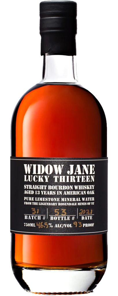 WIDOW JANE LUCKY THIRTEEN BOURBON BOTTLED IN NEW YORK 13YR 750ML