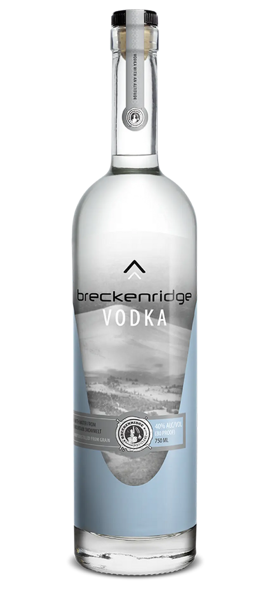 BRECKENRIDGE VODKA GLUTEN FREE COLORADO 750ML Spirits