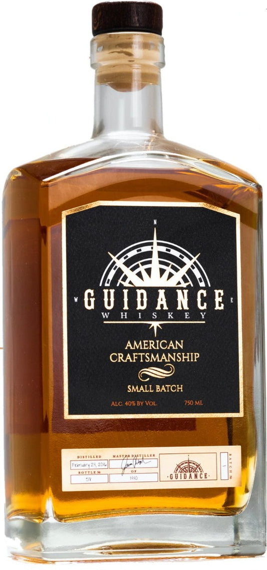 GUIDANCE WHISKEY AMERICAN CRAFTSMANSHIP SMALL BATCH TENNESSEE 750ML Spirits